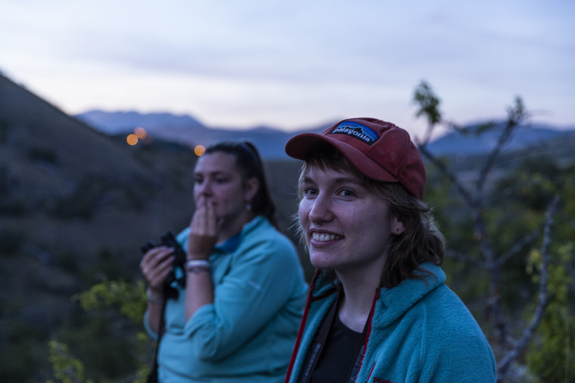 Activities during the Rewilding Week, organised by Rewilding Apennines and taking place on September 2023 in the Central Apennines in presence of team member Berenice Guinel. Wildlife watching and related conversation in Ortona dei Marsi, Abruzzo, Italy