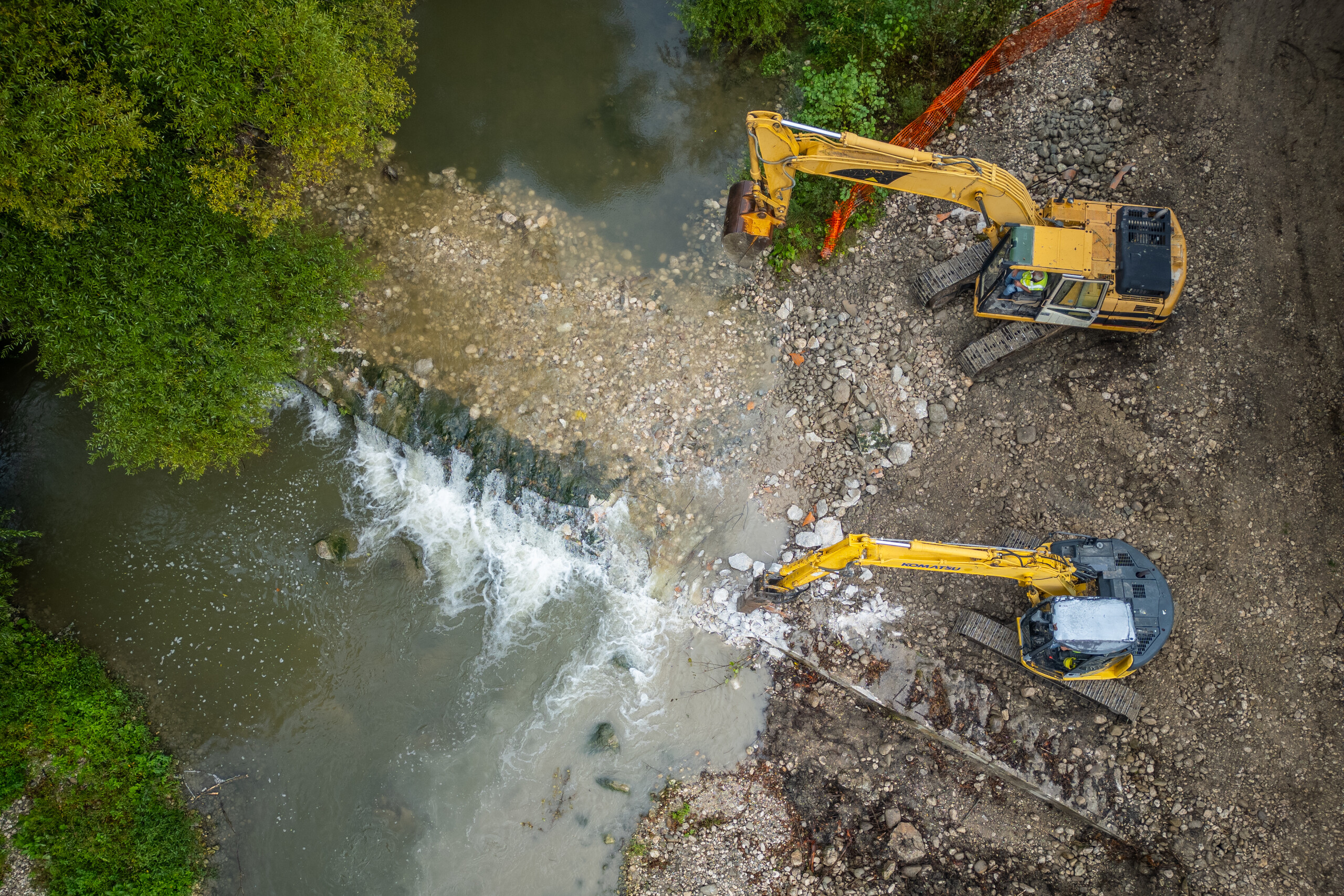La rimozione della barriera sul fiume Liri, conclusa a novembre 2025