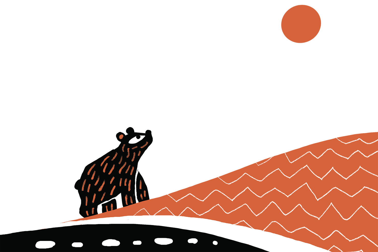 E4. Leaflet for the visitors of the bear trails (GR)